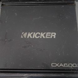 Kicker CXA600.1 600-Watt Mono Class D Subwoofer Amplifier. Pre - Owned 