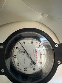 Starrett Precision Extensometer with Measuring Reel – Vintage
