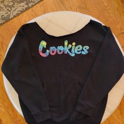 Cookies Cut Off Sweatshirt Size XL