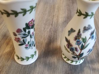 Portmerion Botanic Garden Vase Set Of 2