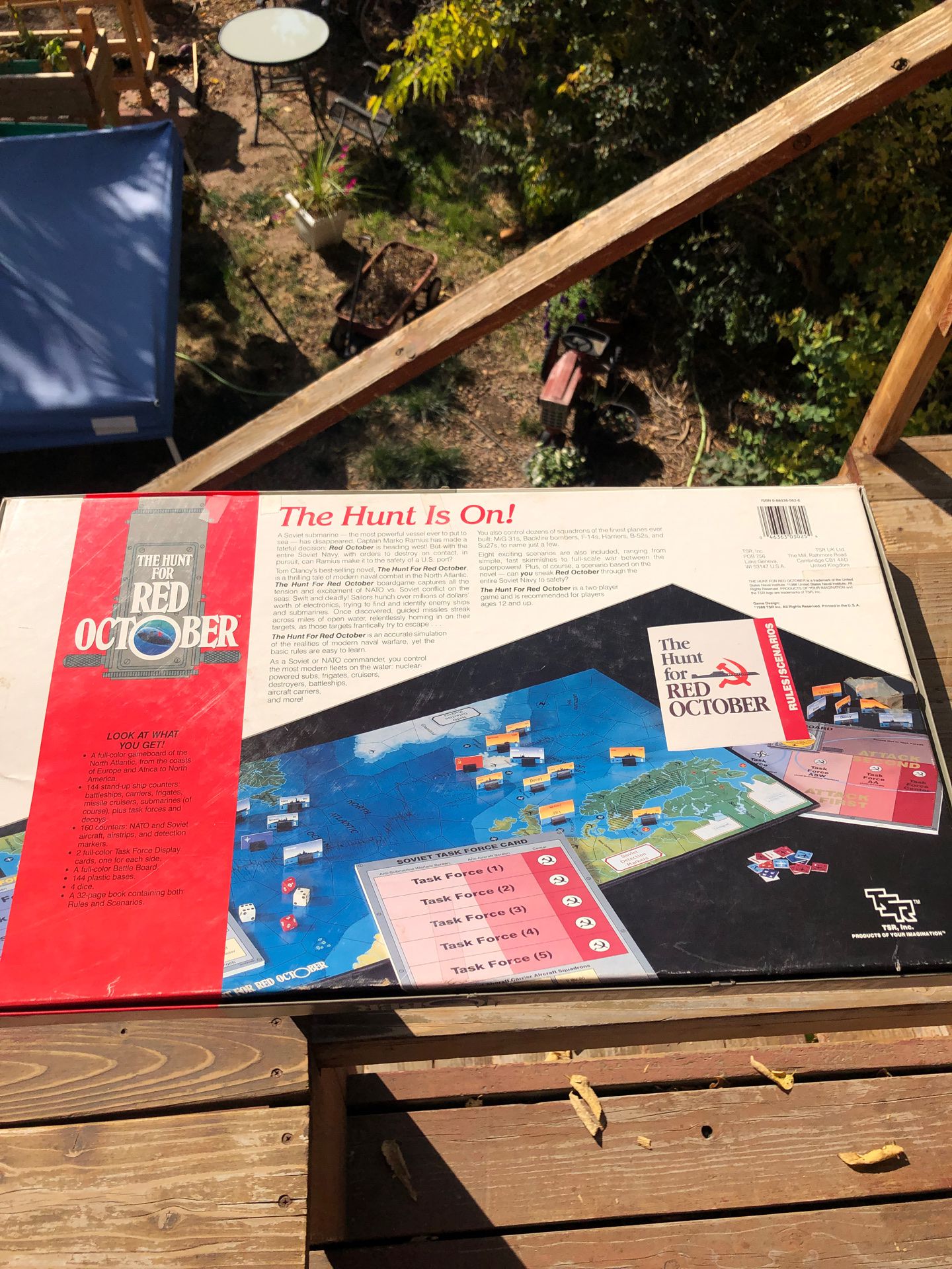 1988 hunt for red October board game