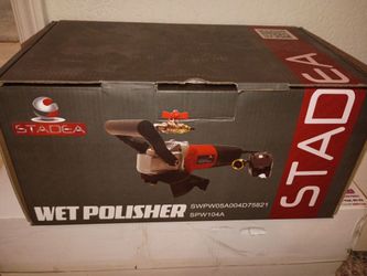 Stadea stone wet polisher