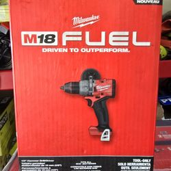 Milwaukee Fuel M18 Hammer Drill Tool Only 
