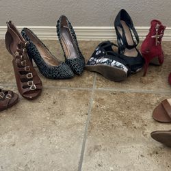 Women’s heels, Wedges