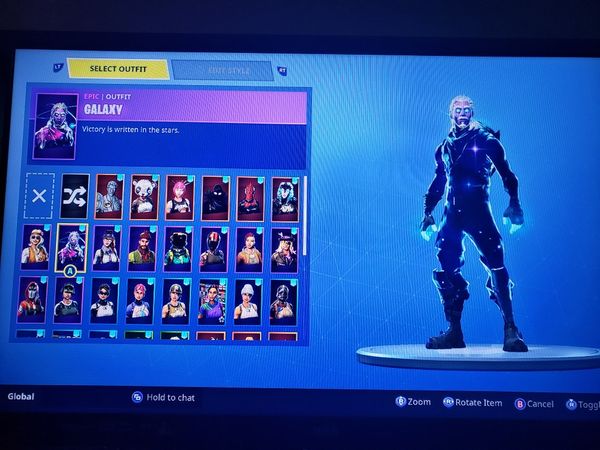 fortnite account for sale galaxy skin - fortnite account galaxy skin for sale
