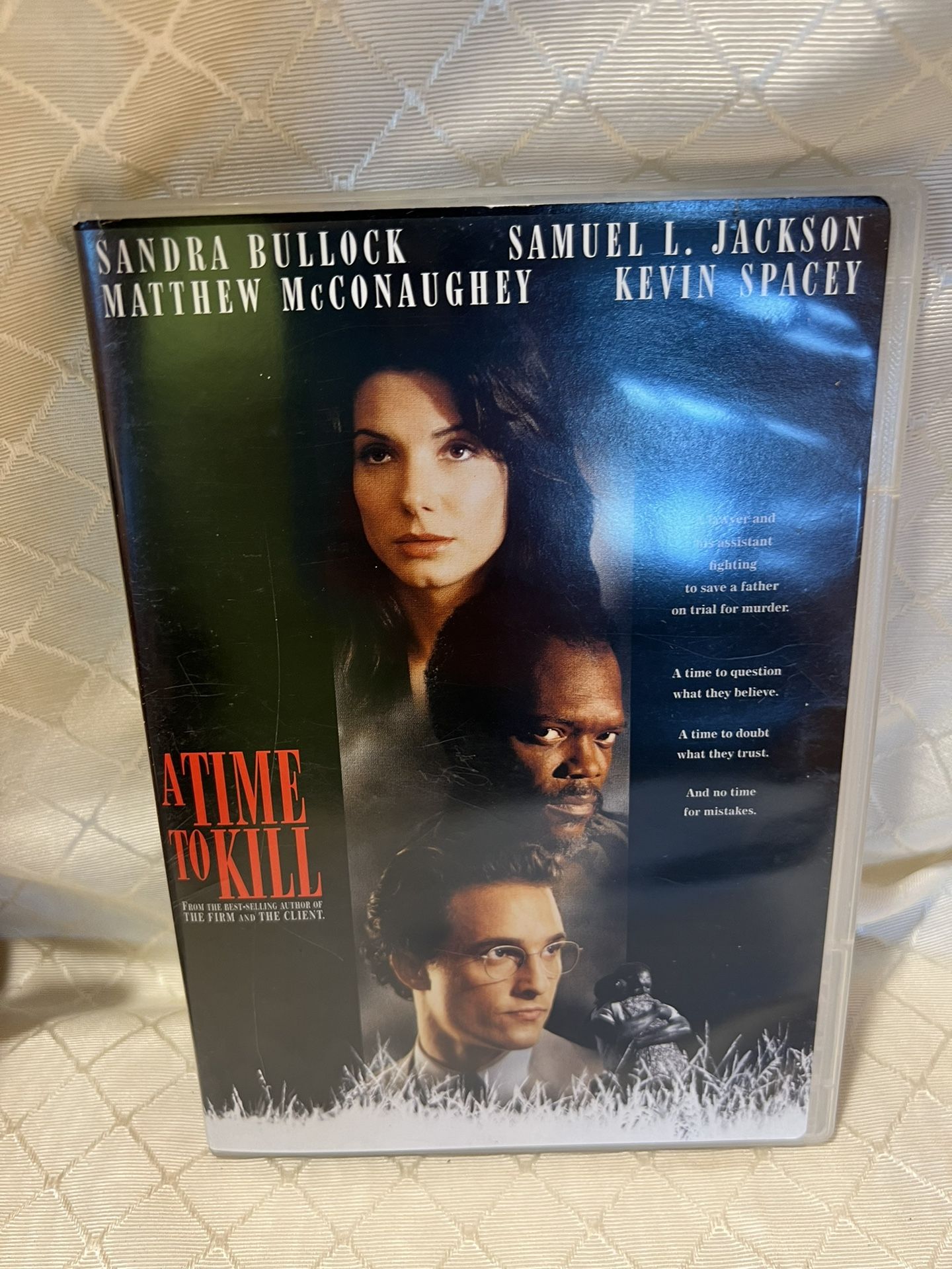 "A Time To Kill" DVD 1997 Sandra Bullock Matthew McConaughey