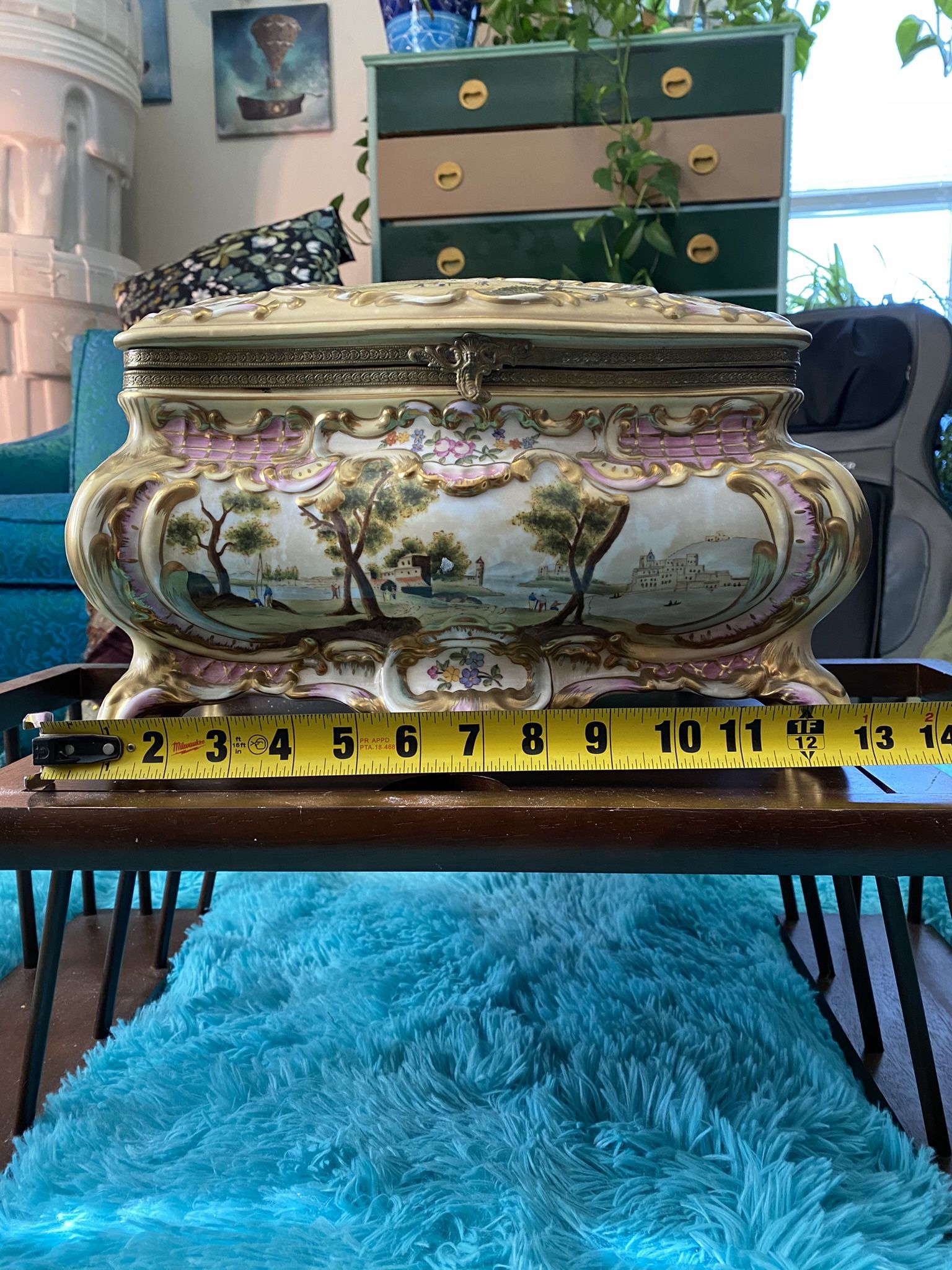 Large Royal Vienna Jewelers Box