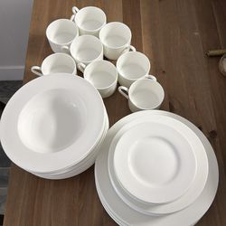 Nevaeh White Fine Bone China