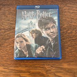 Harry Potter and the Deathly Hallows Part 1 Blue Ray and DVD