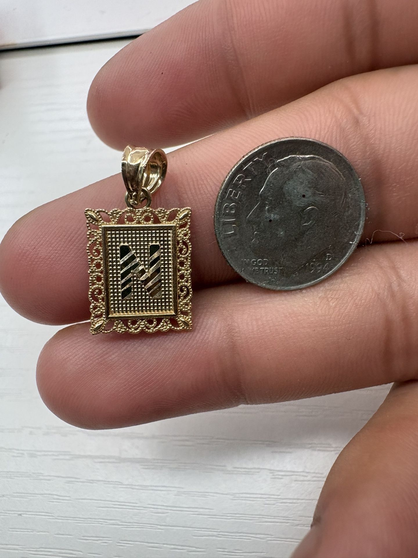 14k Gold Pendant