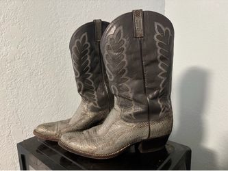 Dan Post cowboy Boots / gray
