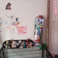 Skateboards (One With Full Set, One Only Board)