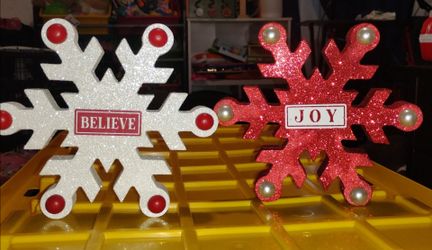 Christmas tabletop Snowflakes