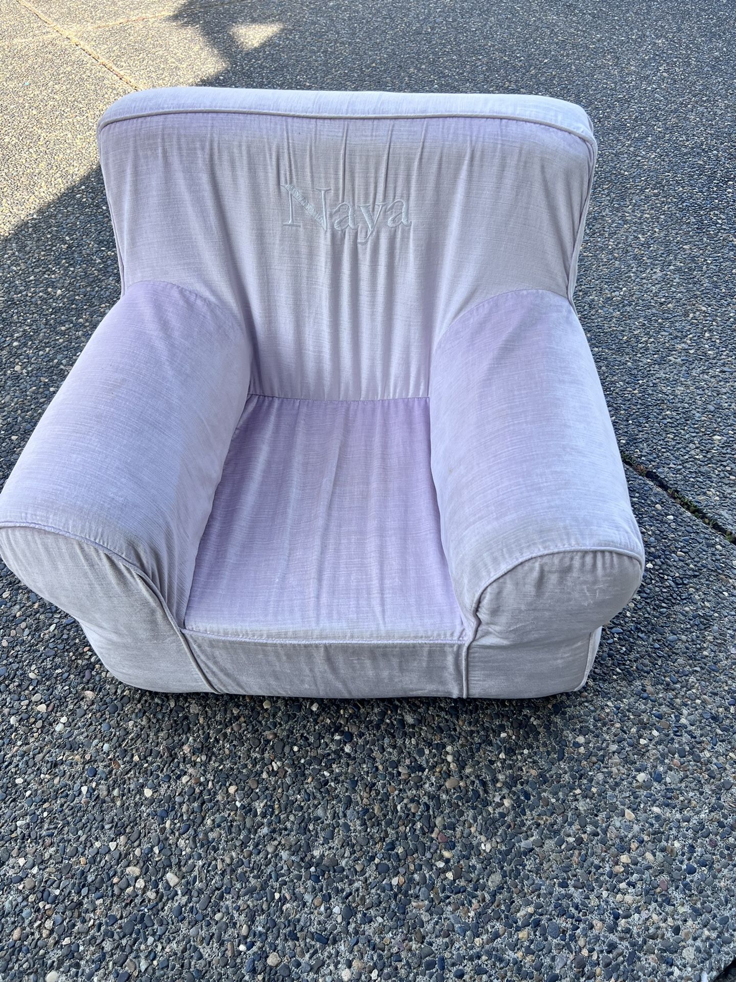 Toddler Pink Pottery Barn Chair