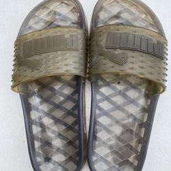  Puma Fenty By Rihanna Jelly Slide  Womens Clear Slip On Sandals Casual Sz US 6