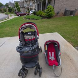 Stroller And Toddler Seat