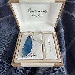 Sterling Silver Inspirational Necklace