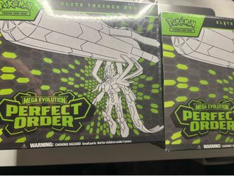 Pokemon Perfect order etb brand new
