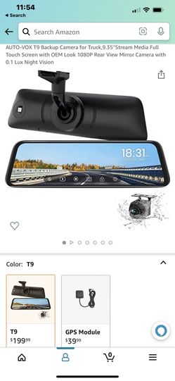 AUTO-VOX T9 Backup Camera / Dash cam