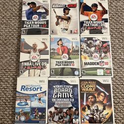 Nintendo Wii Games Collection (16 Games)