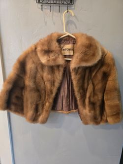 Golden Mink jacket size Small