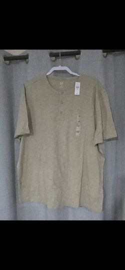 Gap Henley Short Sleeve T-Shirt XXL
