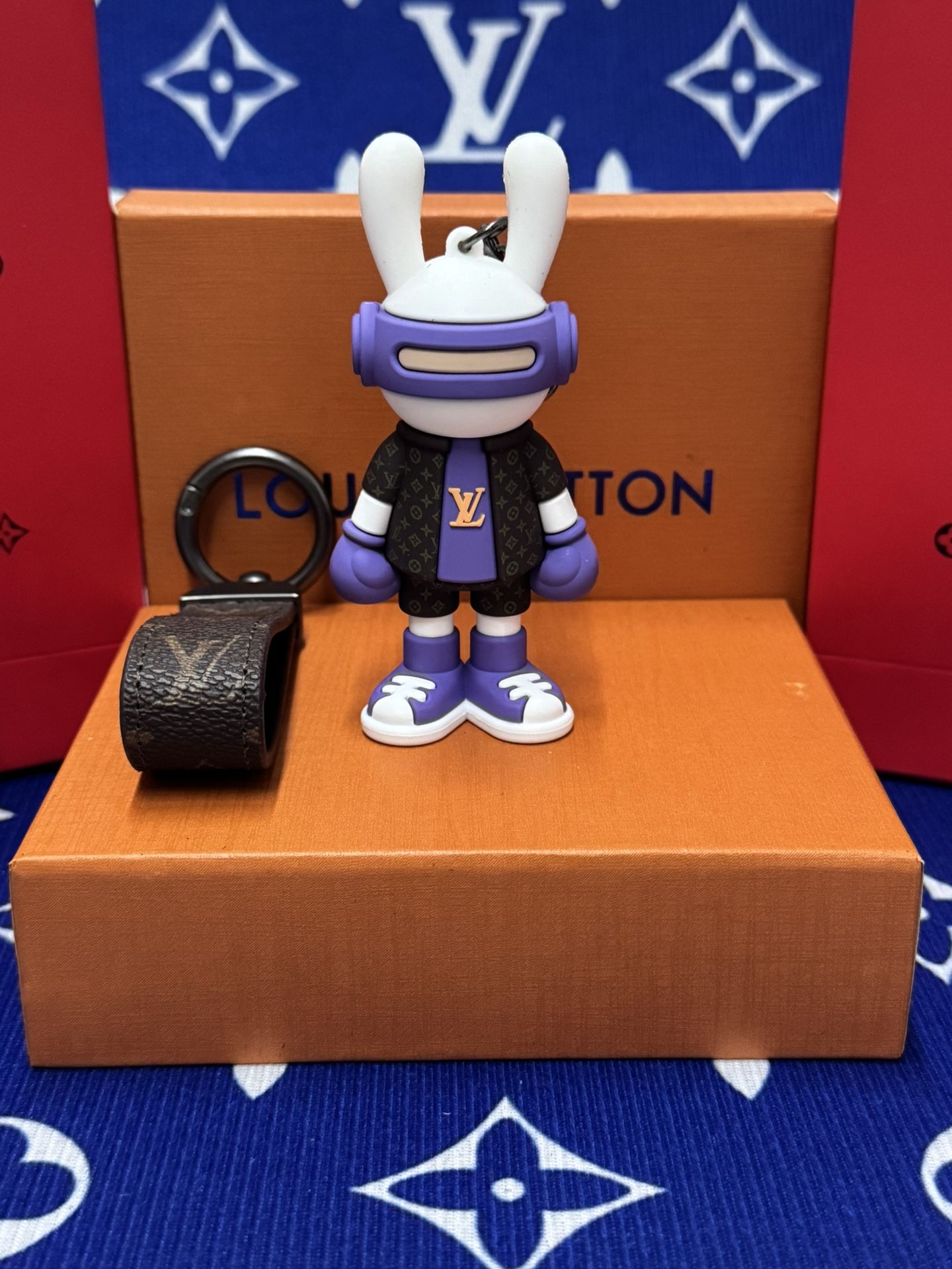 Louis Vuitton Bunny & Leather Strap Combo Set - New in Box Luxury Gift
