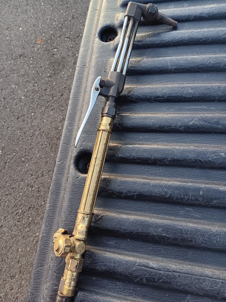 Vintage Welding Torch Works Flame