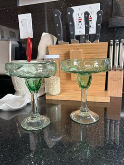 Vintage Margarita Glasses