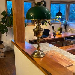 Antique Brass Lamp