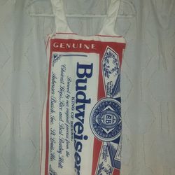 Vintage 80s Budweiser Official Mini Dress