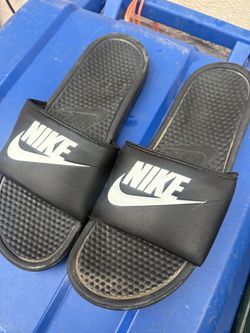 Nike Men's Black Slide Sandals