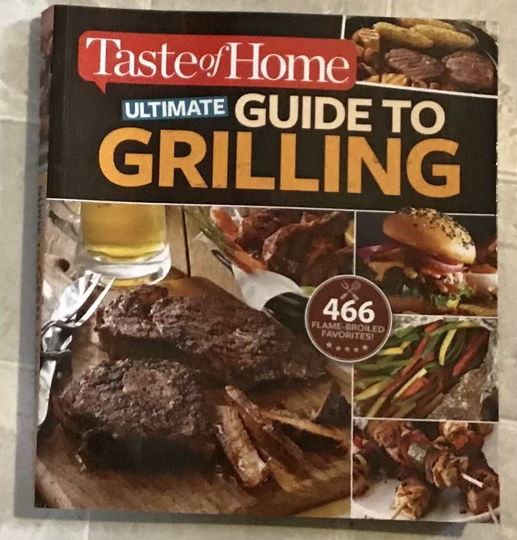 Cook Book- 320 Pages Paperback Guide To Grilling