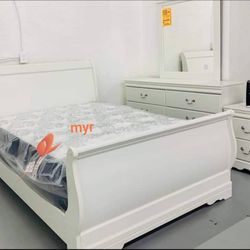 Bedroom Set 🌍🌍Bed Nightstand 