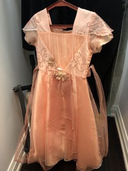 Girls party dress size 10/12