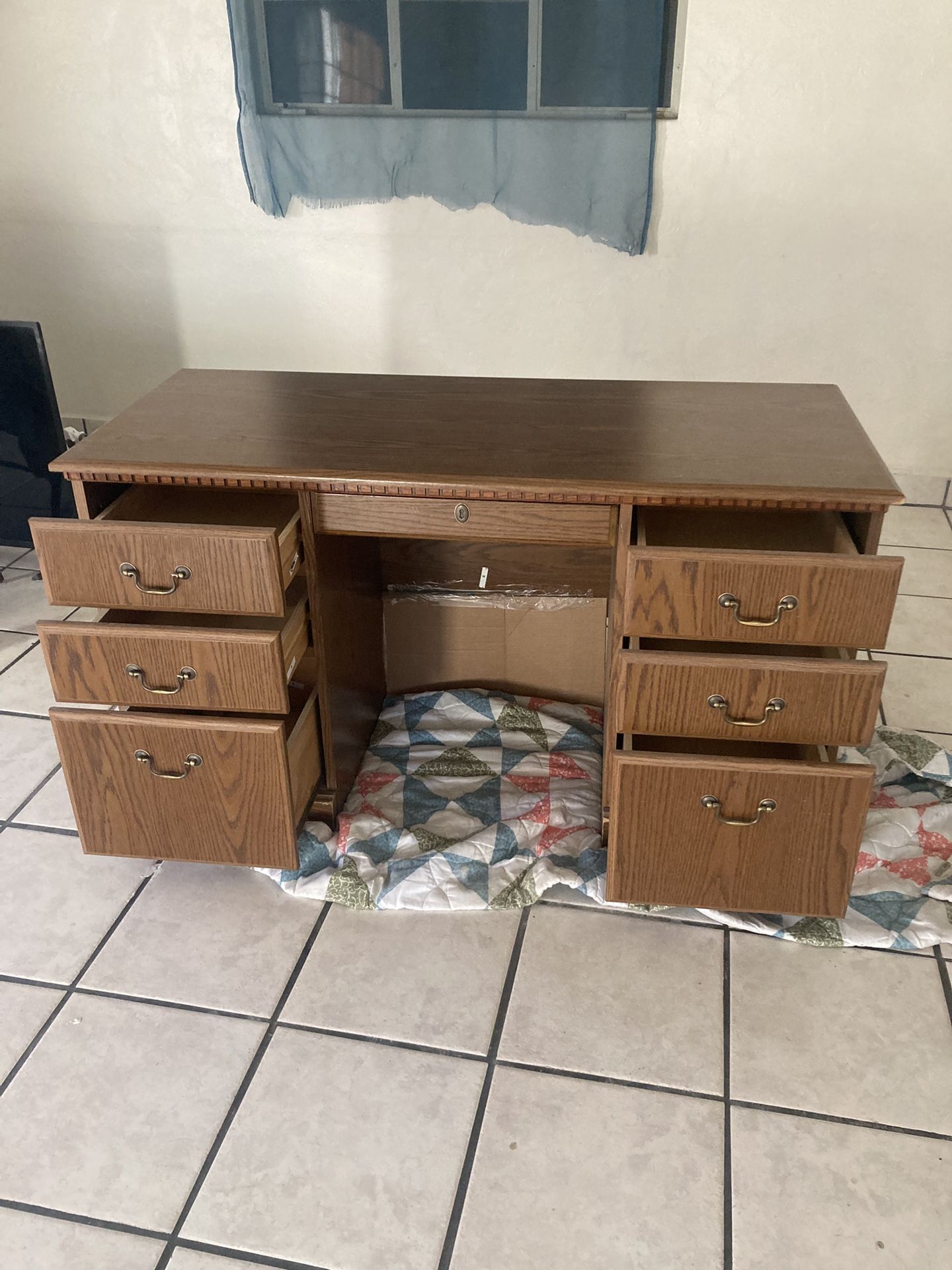 Desk and Chair Set