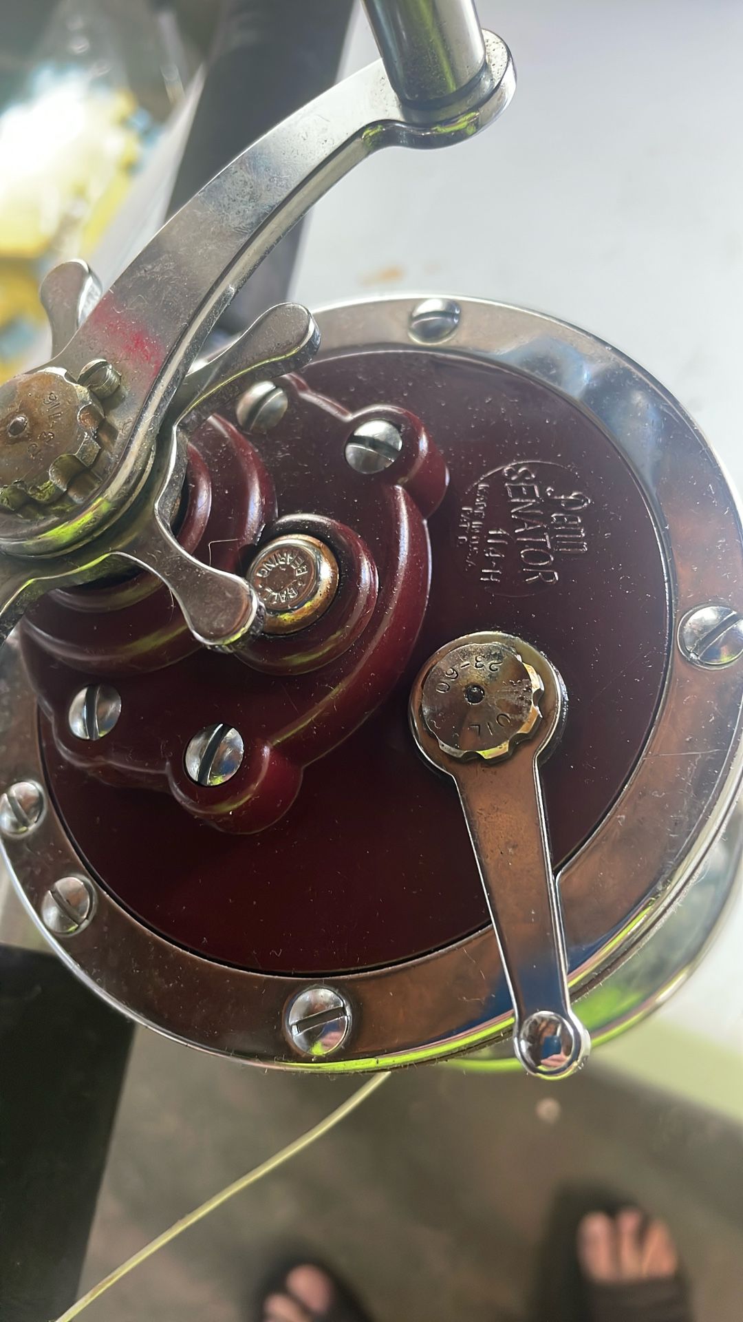 Penn Senator Spooled 80lb LED Line Works Perfect