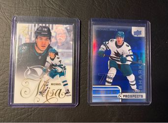 Michael Misa San Jose Sharks Hockey Card Lot