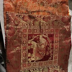 Home Decoration Silk Elephant Bohemian Cushion Cover