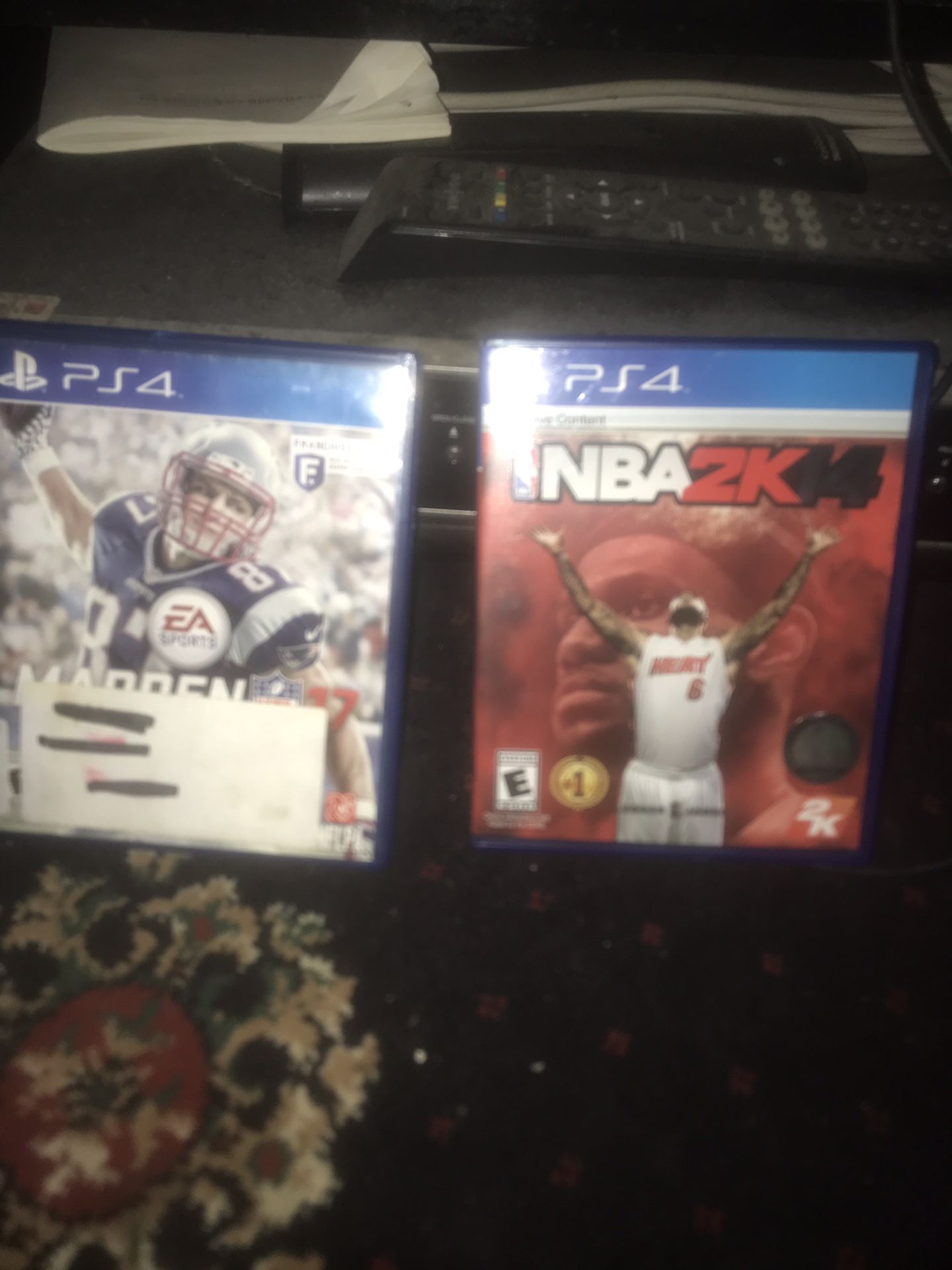 Madden 17 and NBA 14