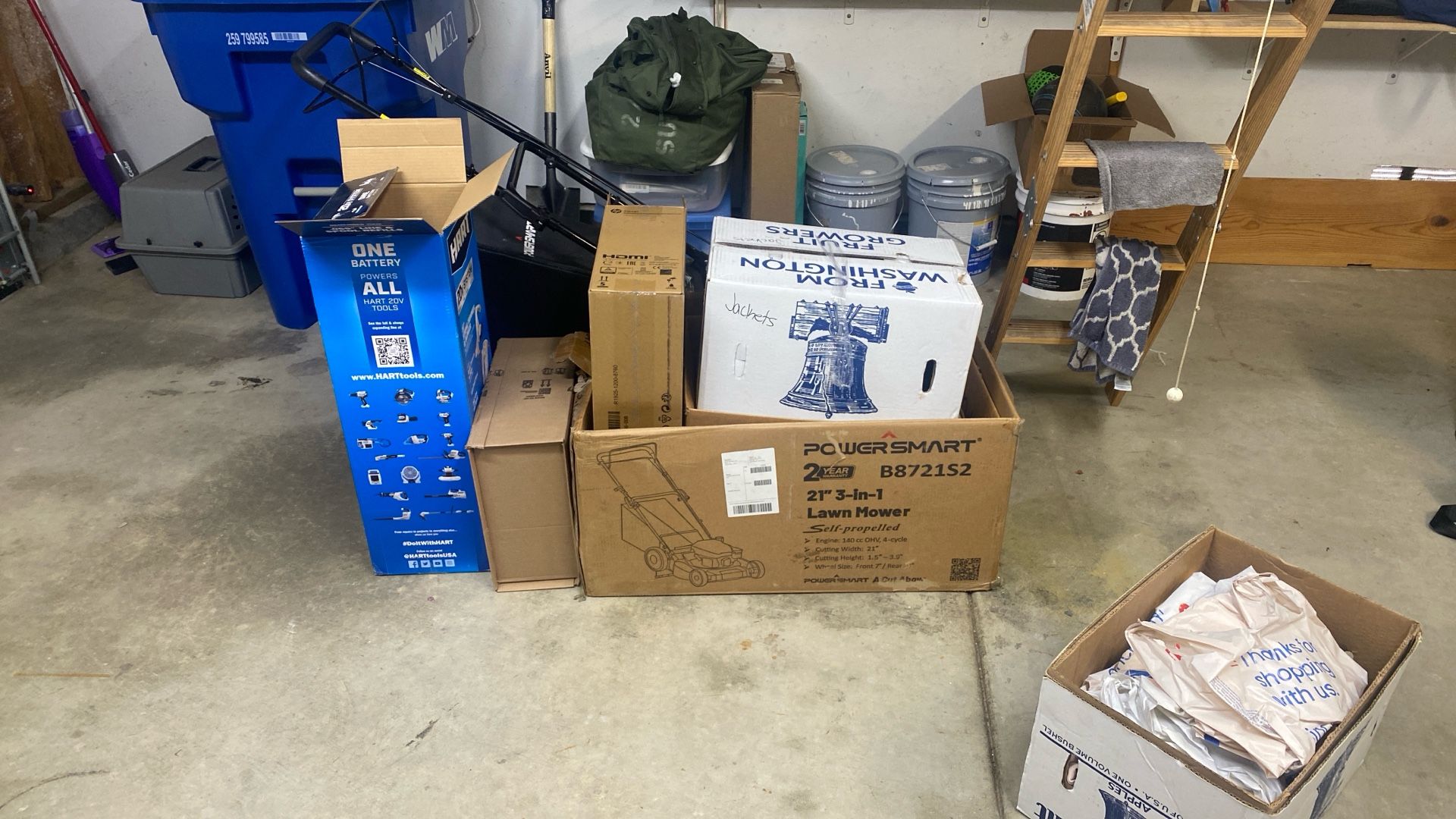 Large Moving Box And Monitor Box For 23.8” Monitor