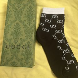 Gucci Socks - Black&White/ Sz 6-12 