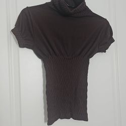 Blouse (tight fitting) Turtle Neck