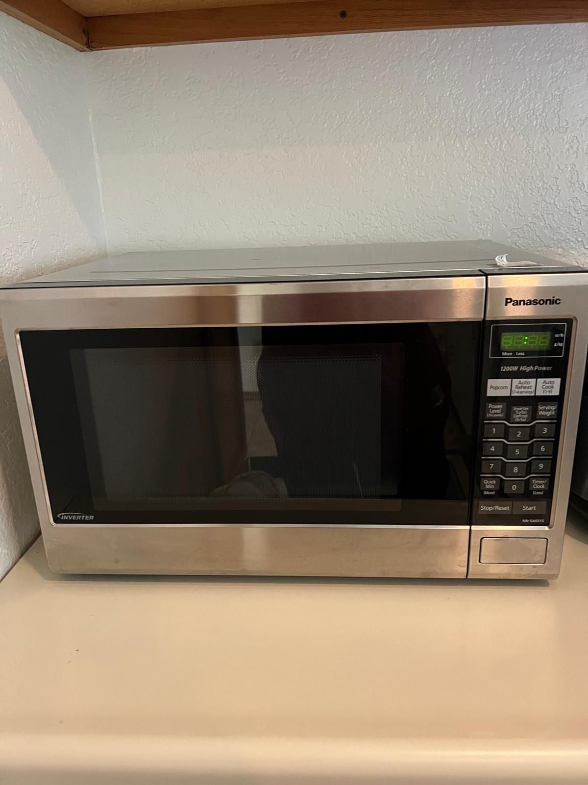Panasonic counter microwave
