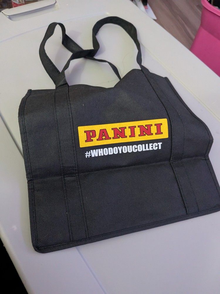 "PANINI" 2021 NATIONAL SPORTS CARD CONVENTION -GOODIES BAG w/ HANDLE -new!