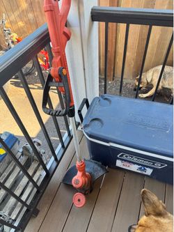 Black n decker weed wacker, liner adjustable