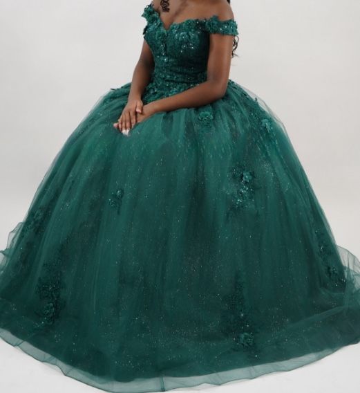 Emerald Green Quince Dress