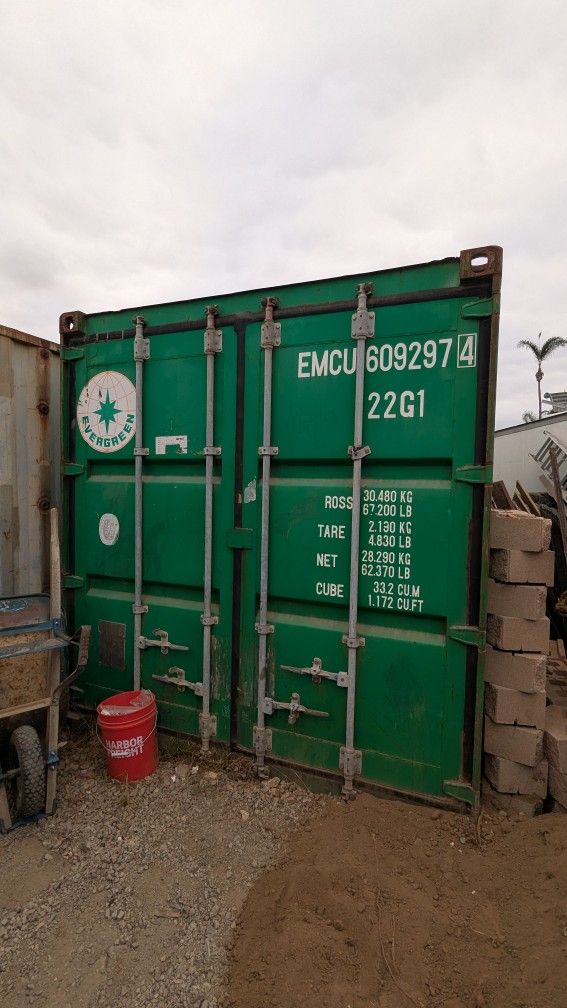 Container. 20 Feet Long.