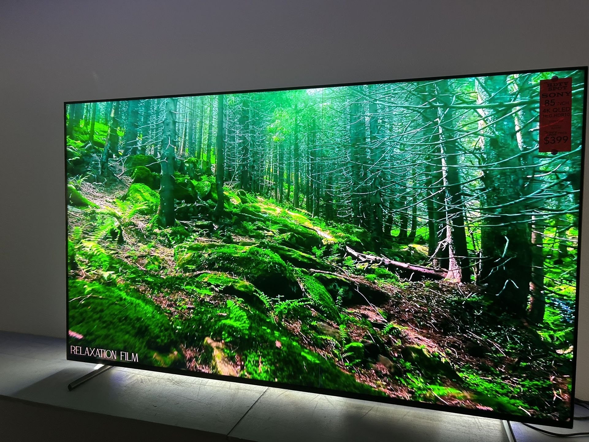 Sony 85-inch qled smart tv 85x90L