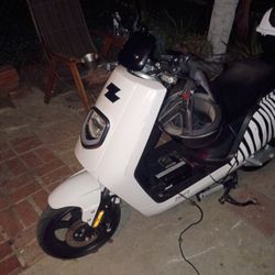 Zebra Scooter All Electric 